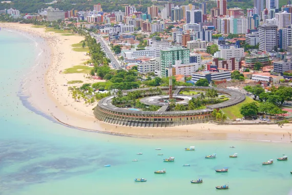 Praia de Tambaú. em João Pessoa