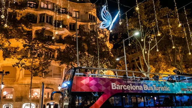 christmas bus tour barcelona