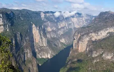Visita guiada al Cañón del Sumidero desde el aeropuerto u hotel de Tuxtla Gutiérrez
