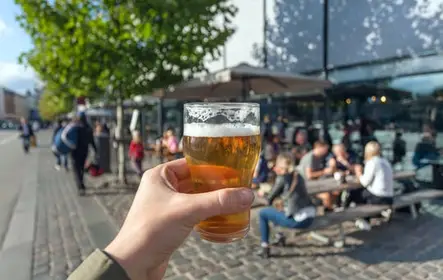 Pub crawl em Copenhague