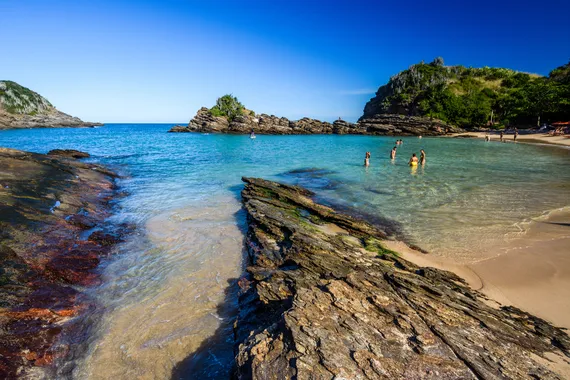 Praia em Búzios