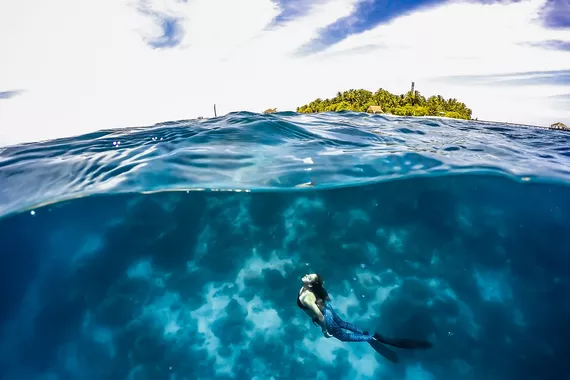 Mergulho Livre em Maldivas