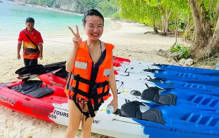 Tour en kayak por las islas Hong desde Krabi